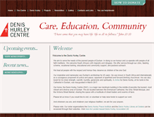 Tablet Screenshot of denishurleycentre.org